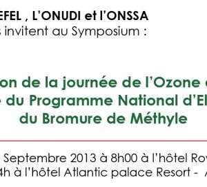 SYMPOSIUM DE CLÔTURE DU PROJET